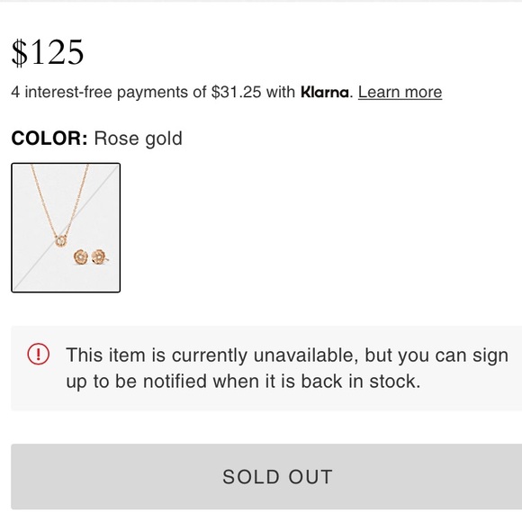 COACH Necklace And Earring Set - Picture 15 of 16